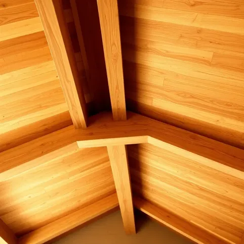 Jakie belki na strop drewniany 10m